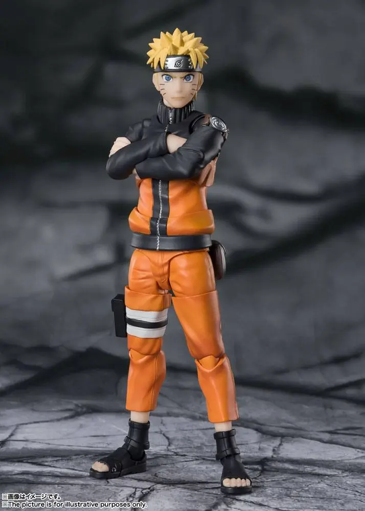 Naruto Shippuden S.H. Figuarts Naruto Uzumaki -The Jinchuuriki entrusted with Hope- akciófigura 14 cm termékfotó