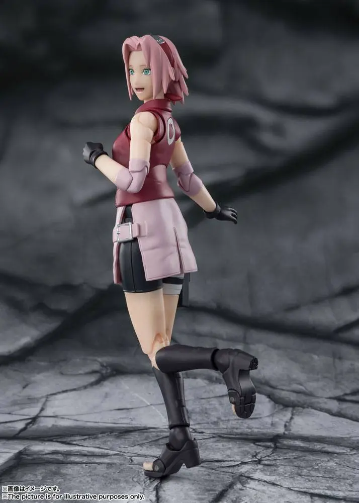 Naruto Shippuden S.H. Figuarts Sakura Haruno -Inheritor of Tsunade's indominable will- akciófigura 14 cm termékfotó