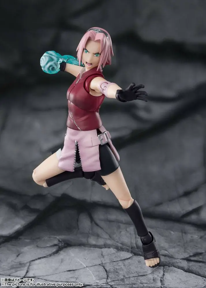 Naruto Shippuden S.H. Figuarts Sakura Haruno -Inheritor of Tsunade's indominable will- akciófigura 14 cm termékfotó