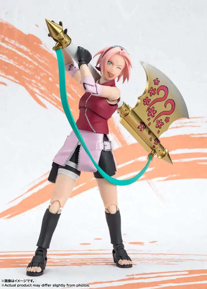 Naruto Shippuden S.H. Figuarts Sakura Haruno Naruto OP99 Edition akciófigura 14 cm termékfotó