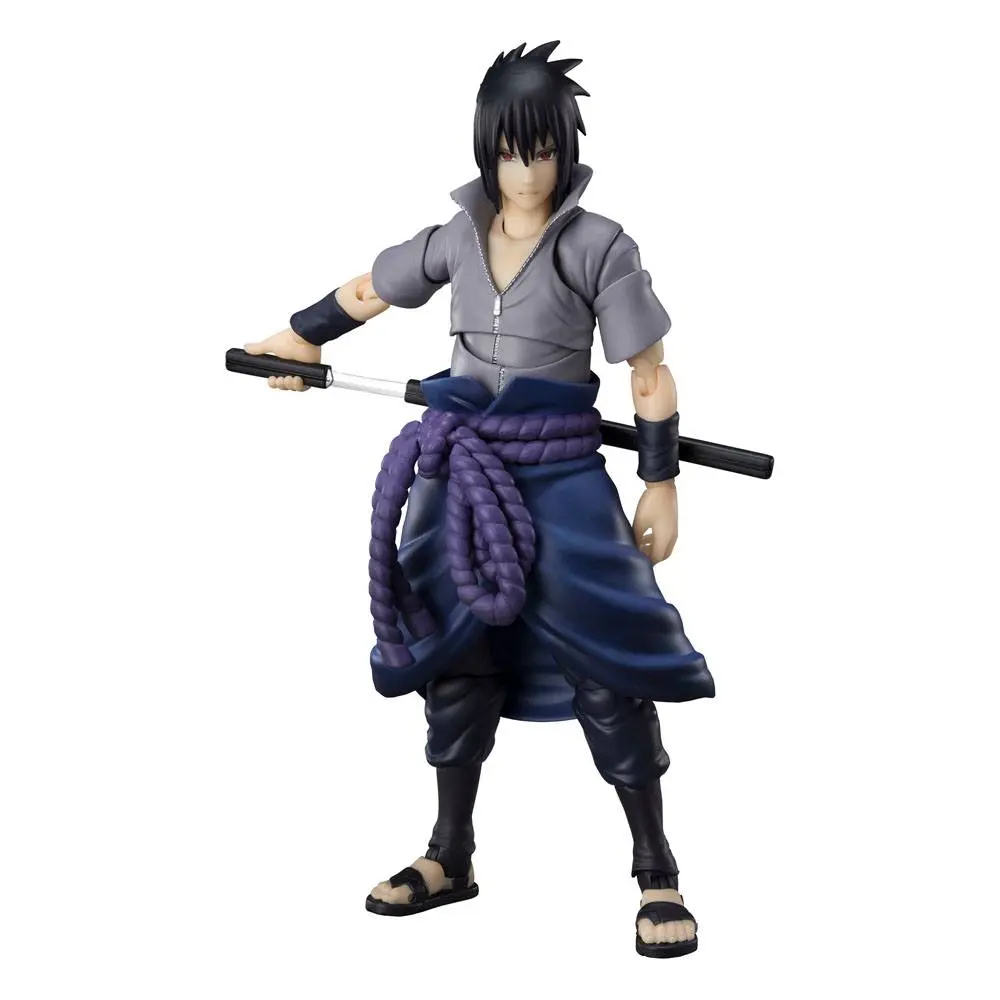 Naruto Shippuden S.H. Figuarts Sasuke Uchiha -He who bears all Hatred- akciófigura 15 cm termékfotó