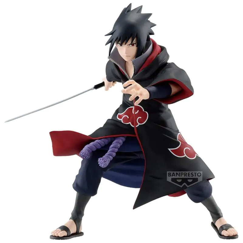 Naruto Shippuden Sasuke Uchiha IV Vibration Stars figura 15cm termékfotó