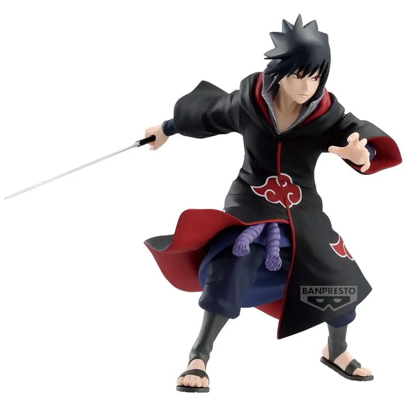 Naruto Shippuden Sasuke Uchiha IV Vibration Stars figura 15cm termékfotó