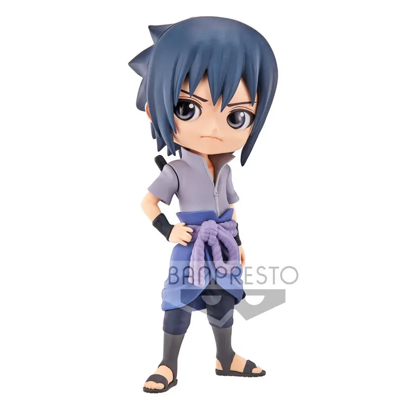 Naruto Shippuden Sasuke Uchiha Ver.A Q posket figura 14cm termékfotó