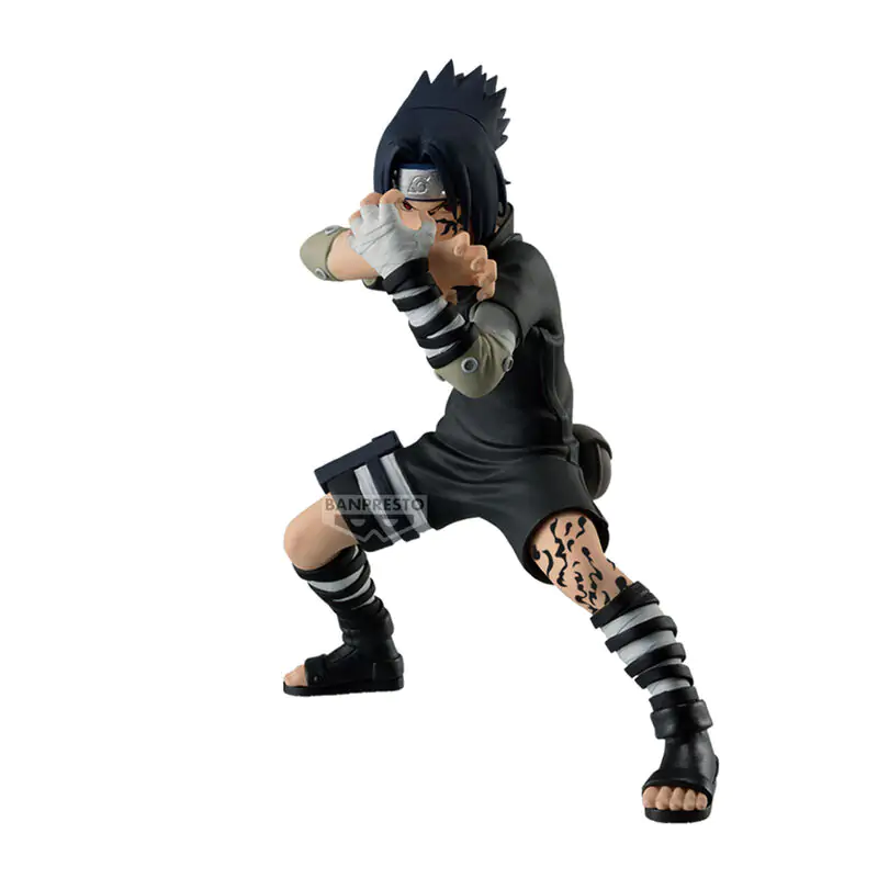 Naruto Shippuden Sasuke Uchiha Vibration Stars figura 14cm termékfotó