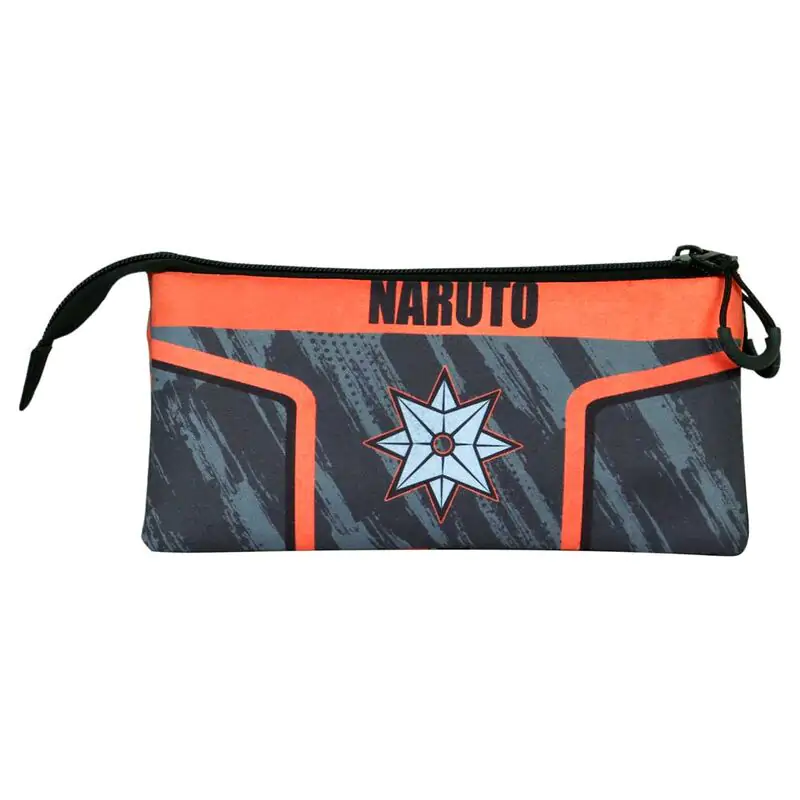 Naruto Shippuden Shuriken triple pencil case termékfotó