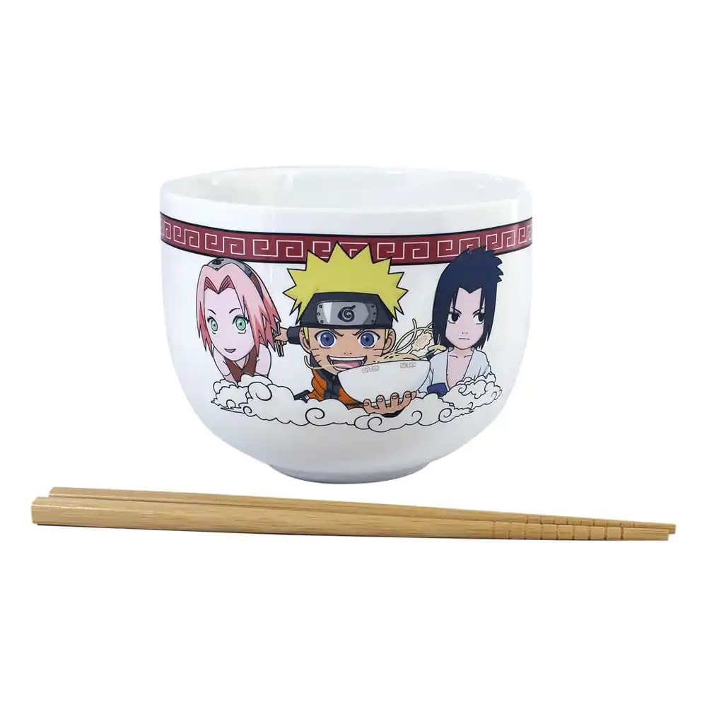 Naruto Shippuden Team Seven Ramen tál és evőpálcika 414 ml termékfotó