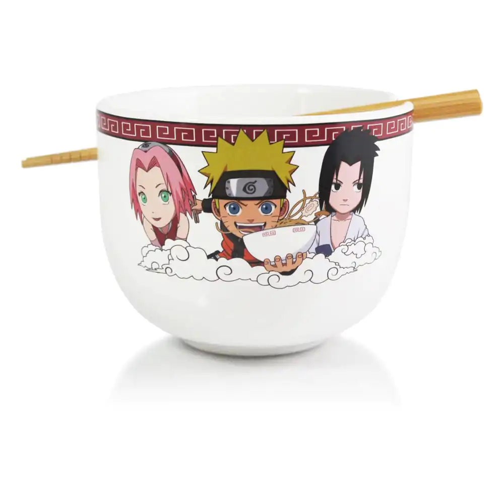 Naruto Shippuden Team Seven Ramen tál és evőpálcika 414 ml termékfotó