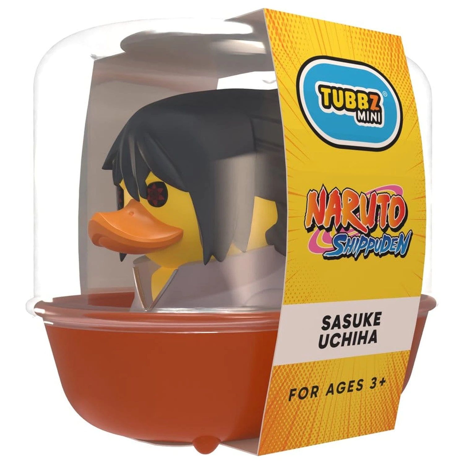 Naruto Shippuden Tubbz Mini PVC figura Sasuke Uchiha 5 cm termékfotó