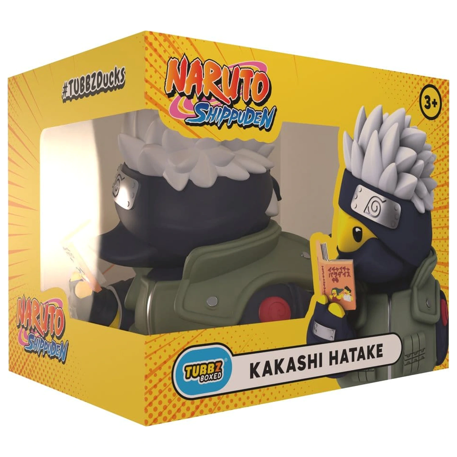Naruto Shippuden Tubbz PVC figura Kakashi Hatake Boxed Edition 10 cm termékfotó