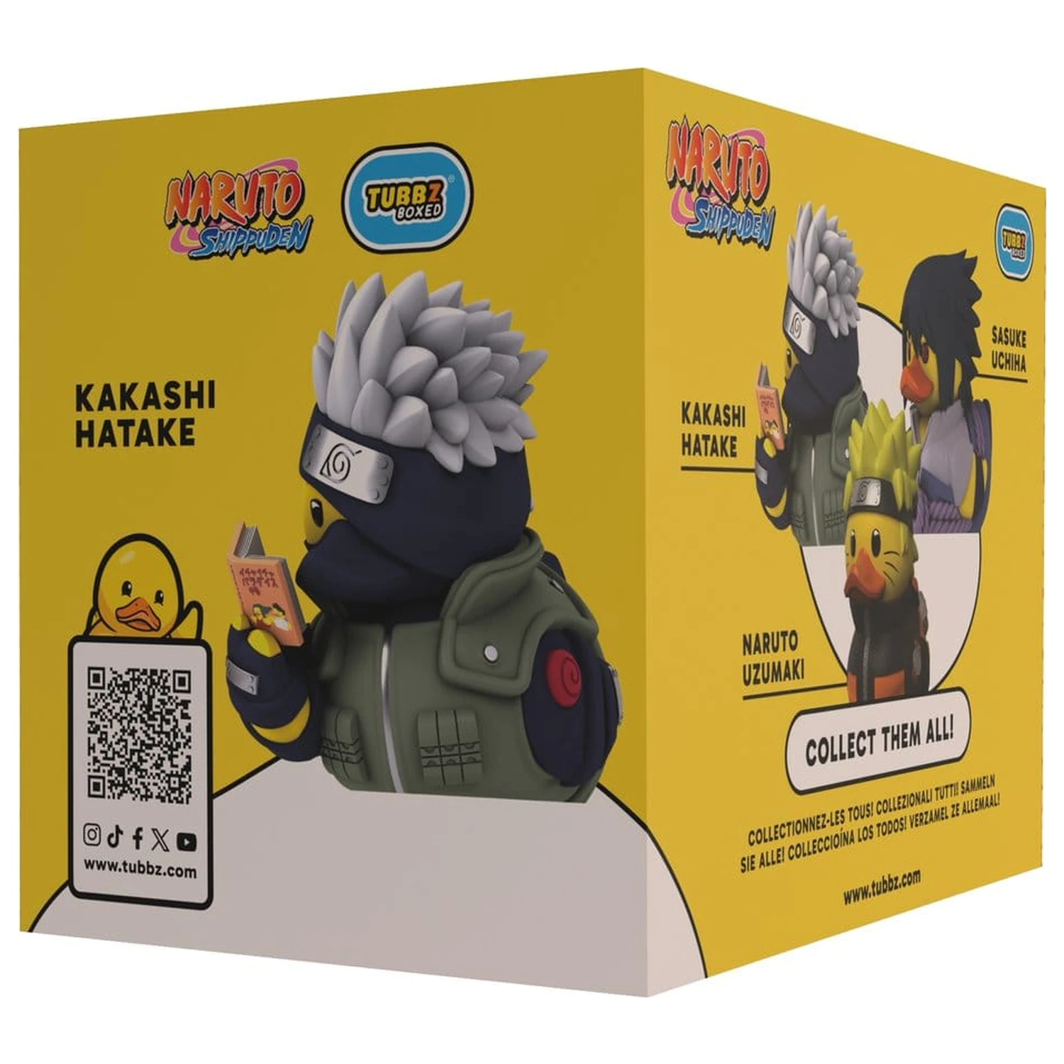 Naruto Shippuden Tubbz PVC figura Kakashi Hatake Boxed Edition 10 cm termékfotó