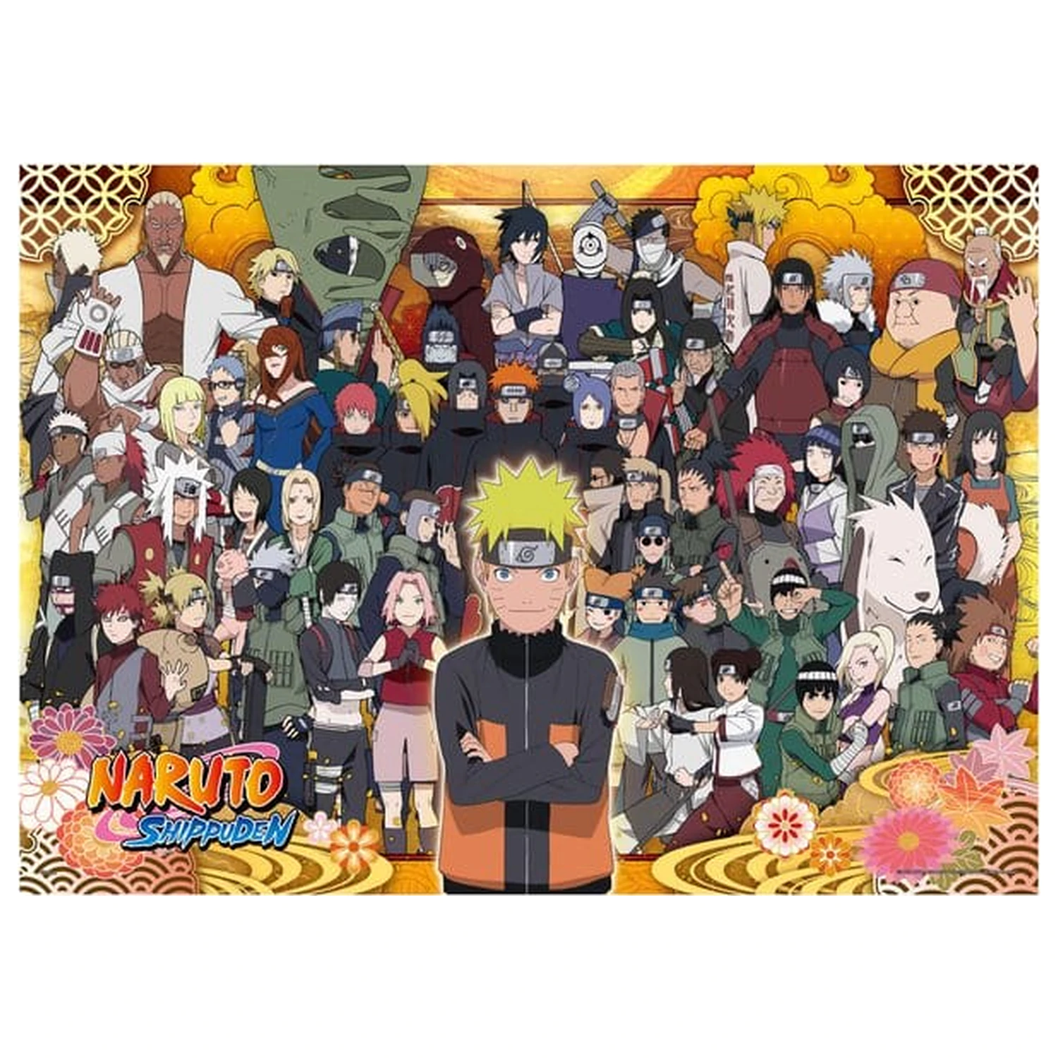 Naruto Shippuden Ver. C puzzle (2000 darabos) termékfotó