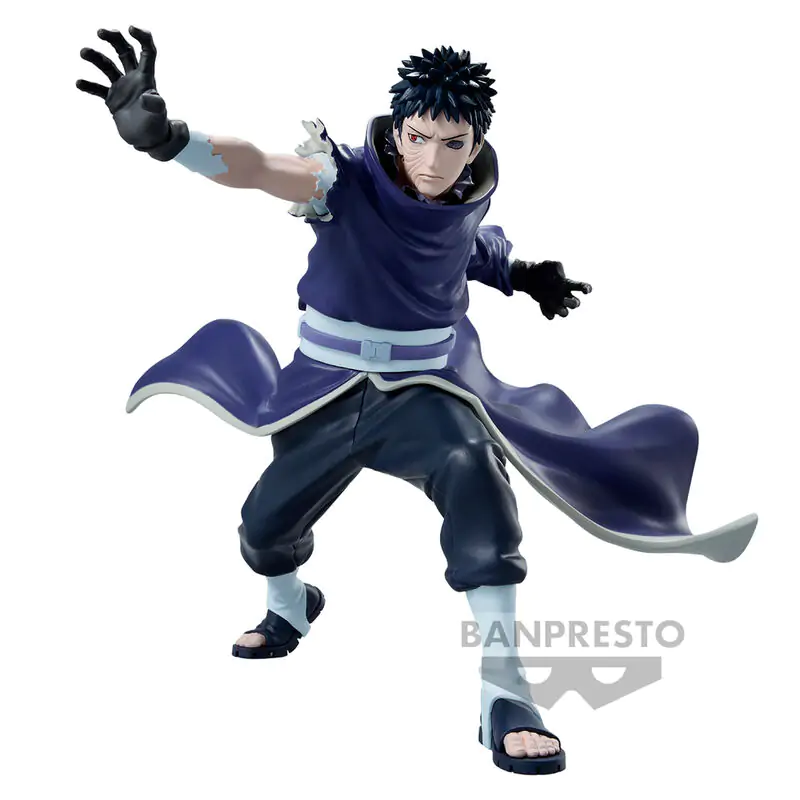 Naruto Shippuden Vibration Stars Sasuke Obito II figura 14cm termékfotó