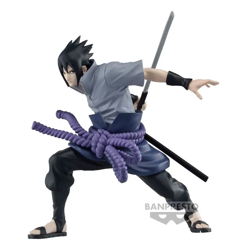 Naruto Shippuden Vibration Stars Sasuke Uchiha III figura 13cm termékfotó