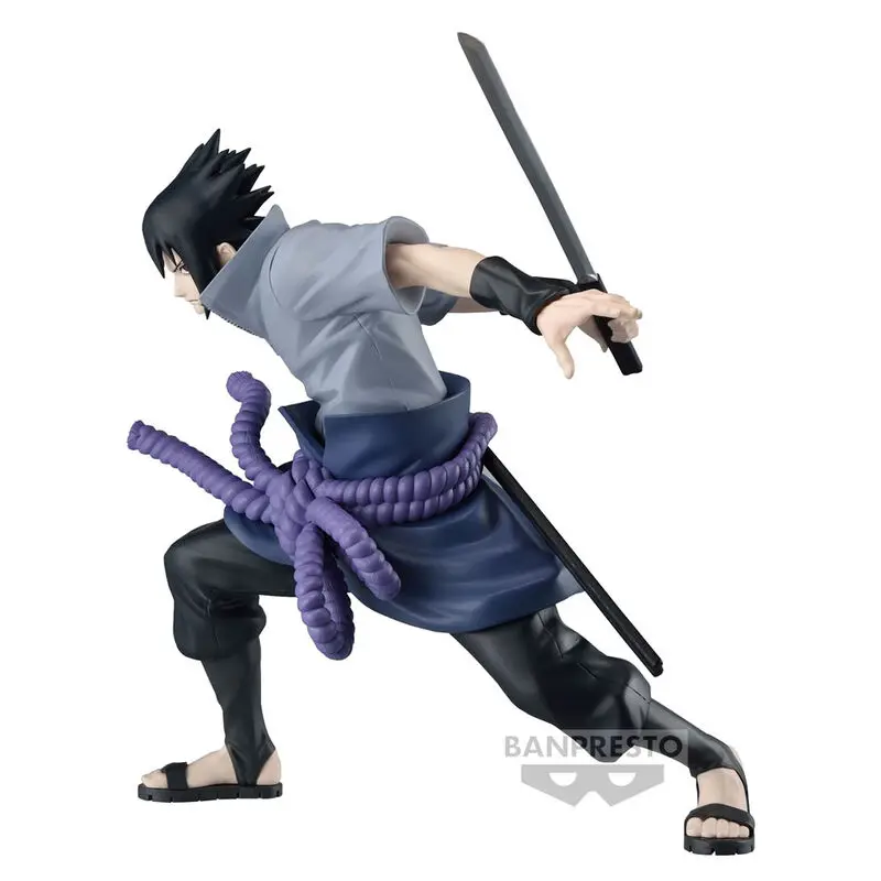 Naruto Shippuden Vibration Stars Sasuke Uchiha III figura 13cm termékfotó