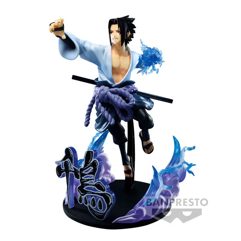 Naruto Shippuden Vibration Stars Sasuke Uchiha Special figura 20cm termékfotó