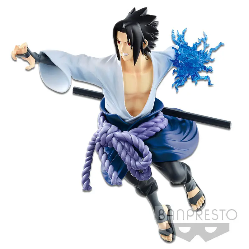 Naruto Shippuden Vibration Stars Uchiha Sasuke figura 17cm termékfotó