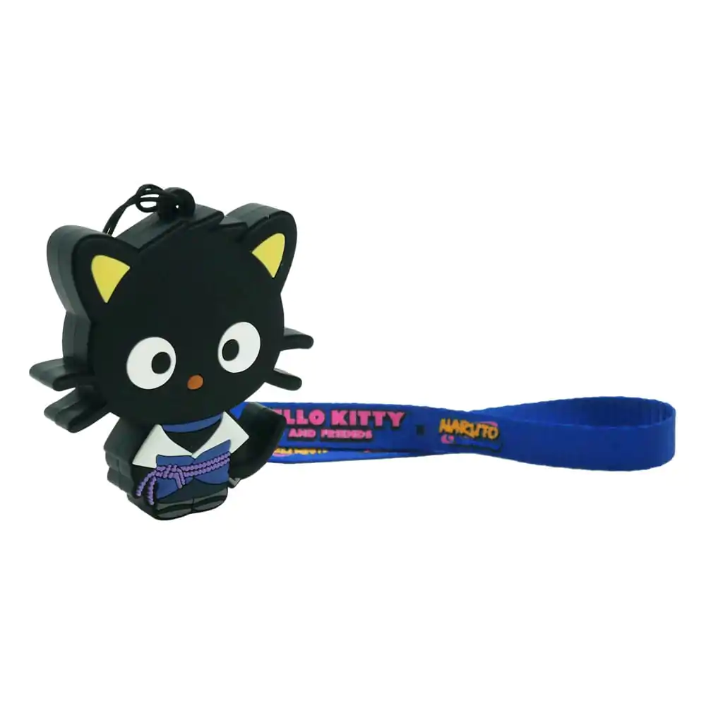 Naruto Shipudden x Hello Kitty Chococat Sasuke PVC kulcstartó termékfotó