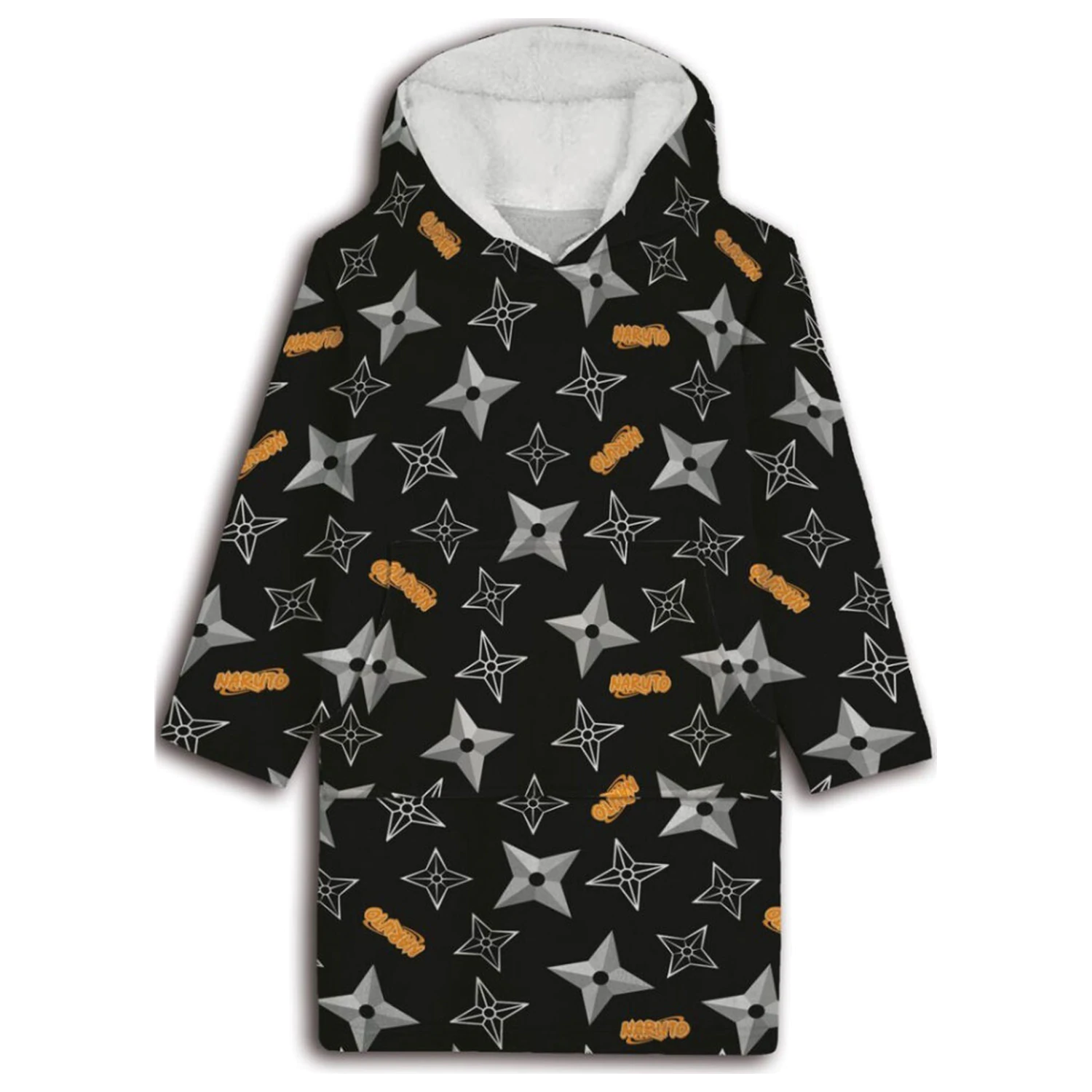 Naruto Shuriken belebújós plüss polár takaró, poncsó 7-14 év termékfotó