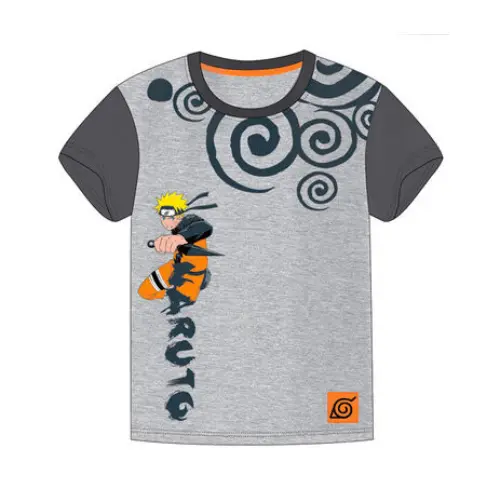 Naruto szürke gyerek póló termékfotó