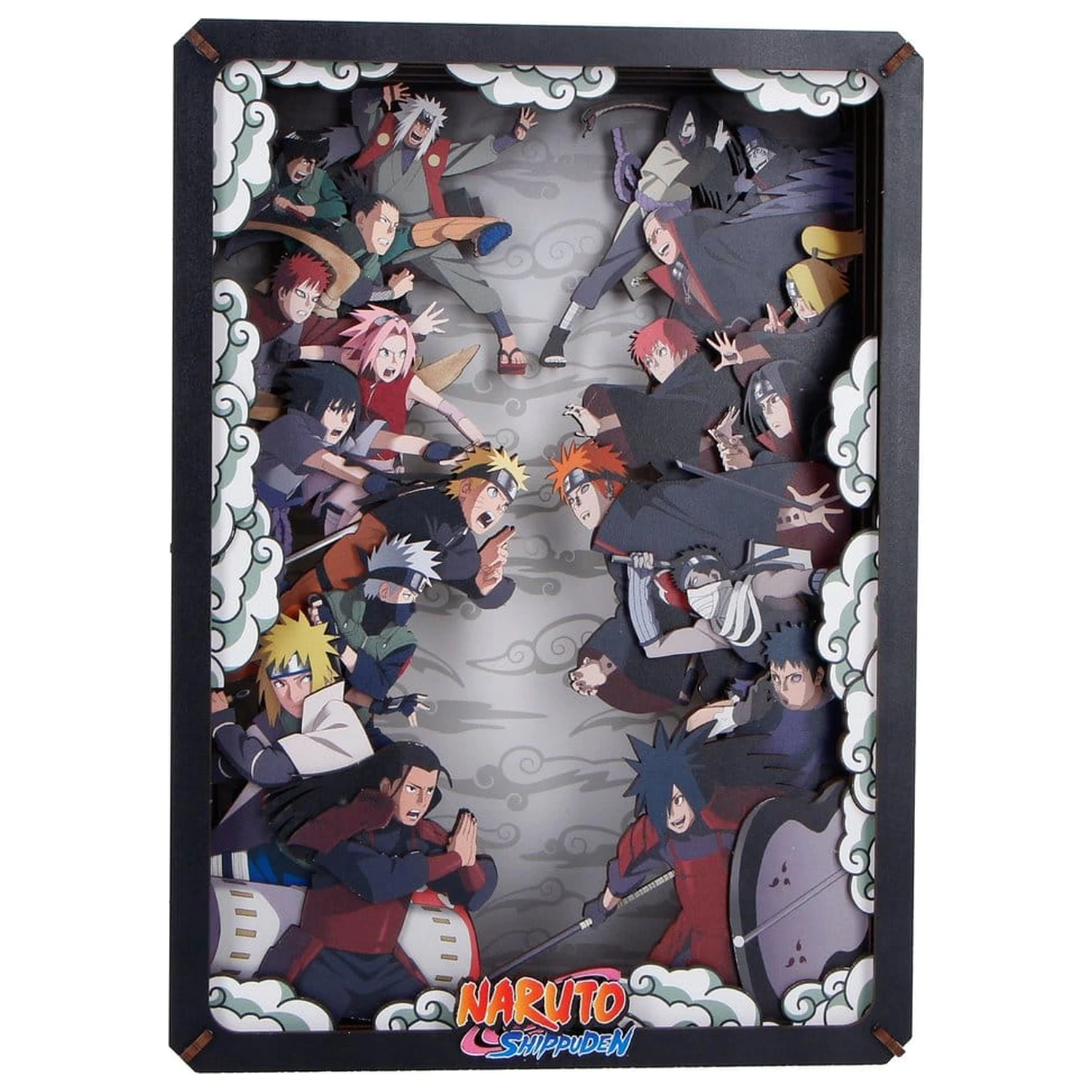 Naruto Theatre Combat (Large) fa modell készlet 26 cm termékfotó