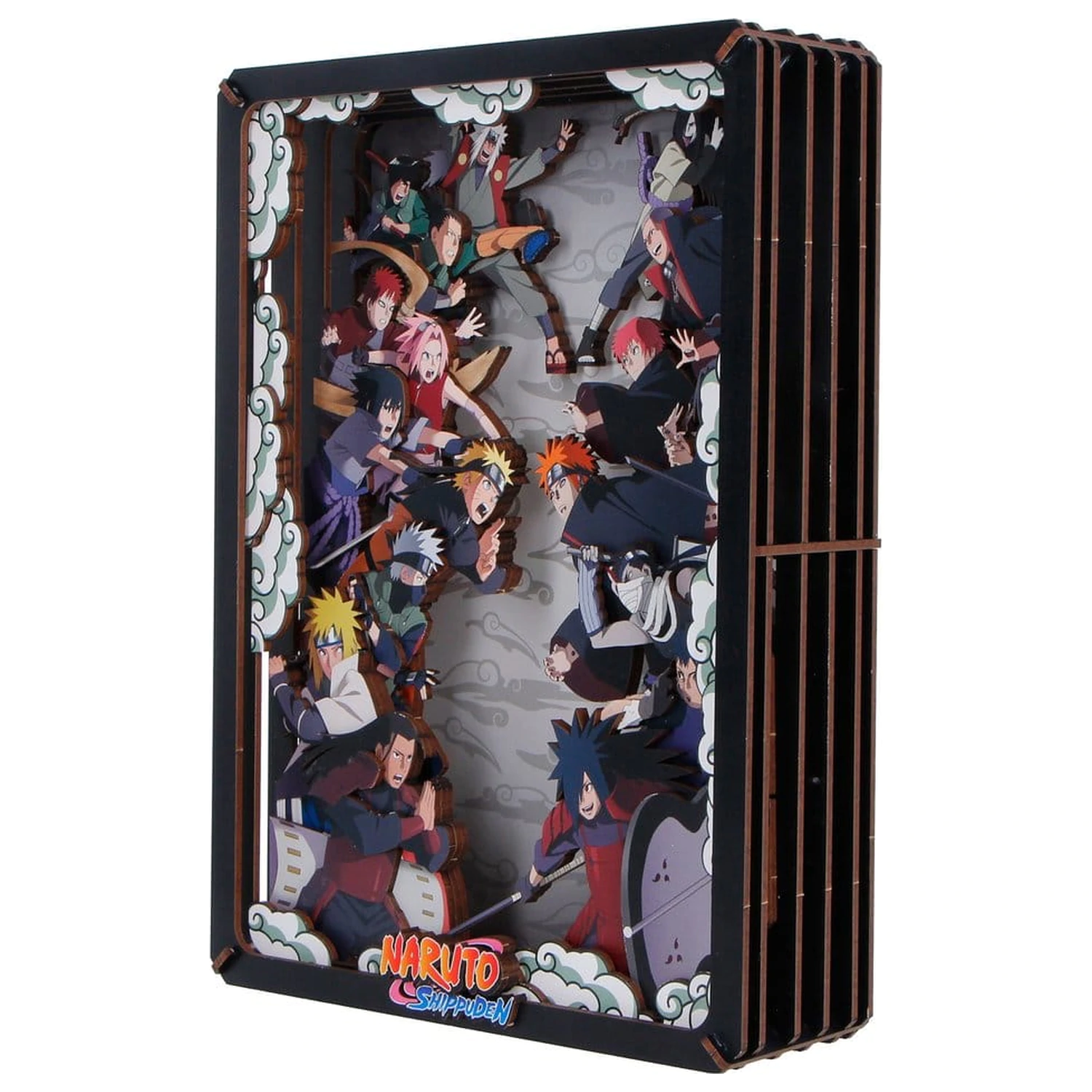 Naruto Theatre Combat (Large) fa modell készlet 26 cm termékfotó