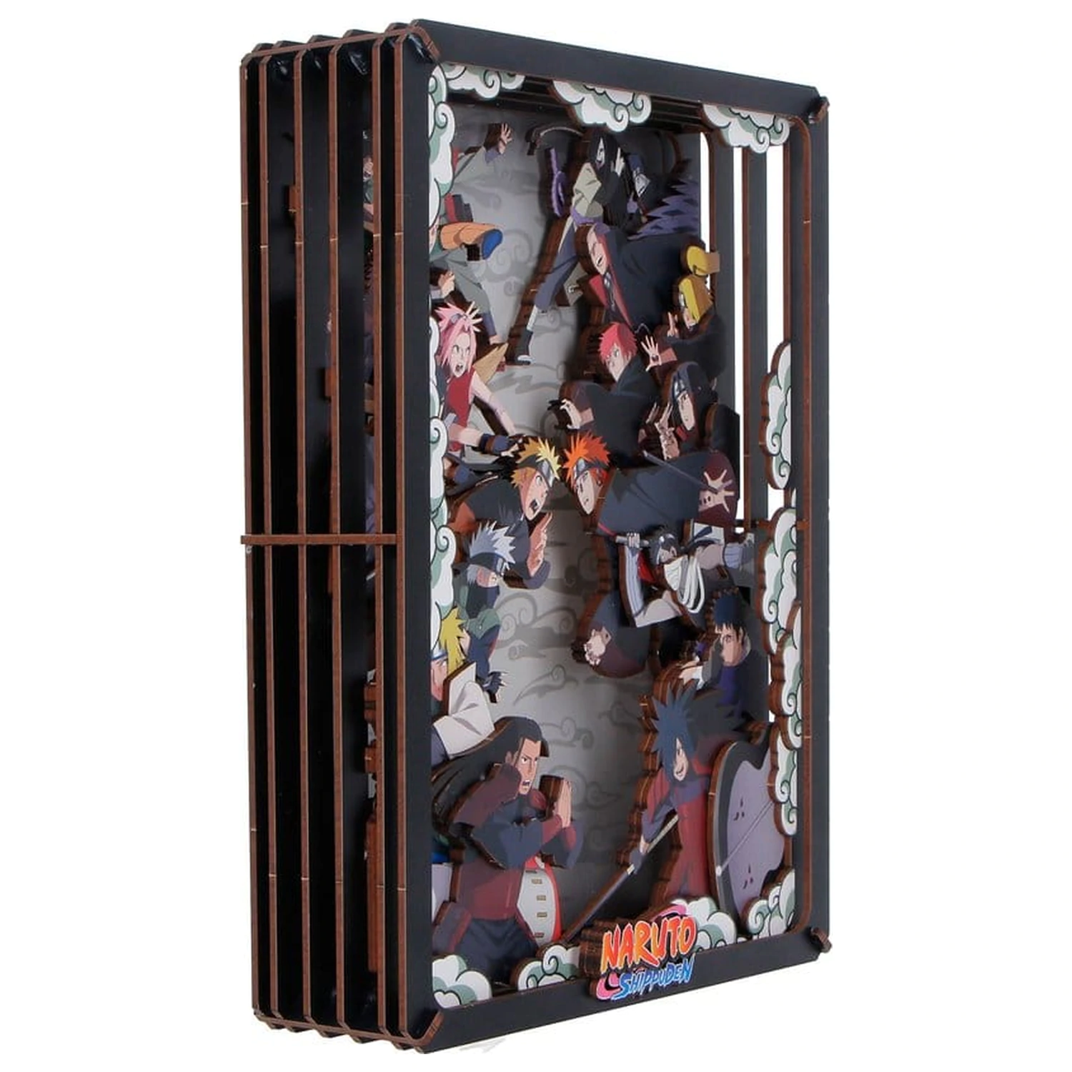 Naruto Theatre Combat (Large) fa modell készlet 26 cm termékfotó