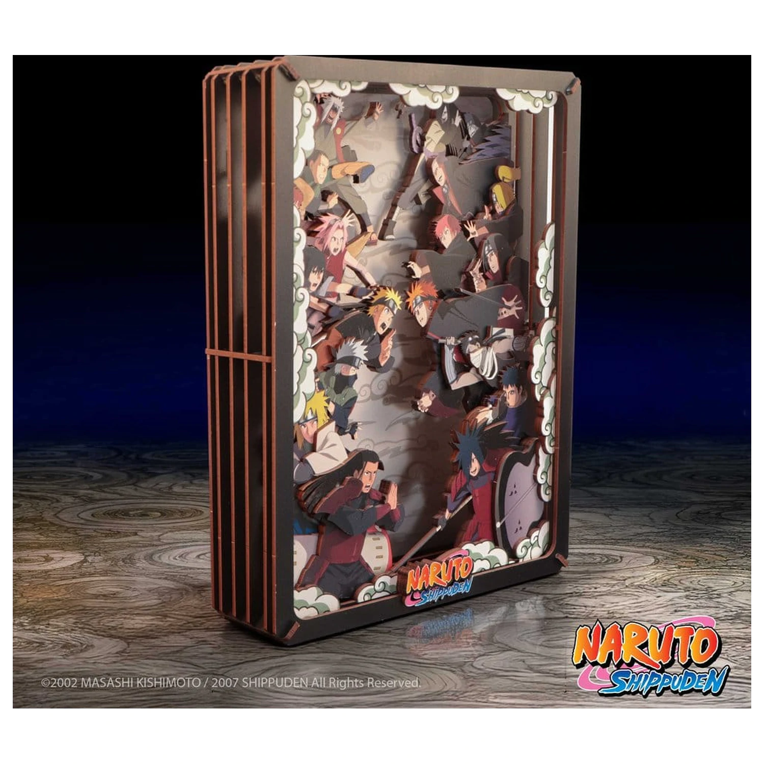Naruto Theatre Combat (Large) fa modell készlet 26 cm termékfotó