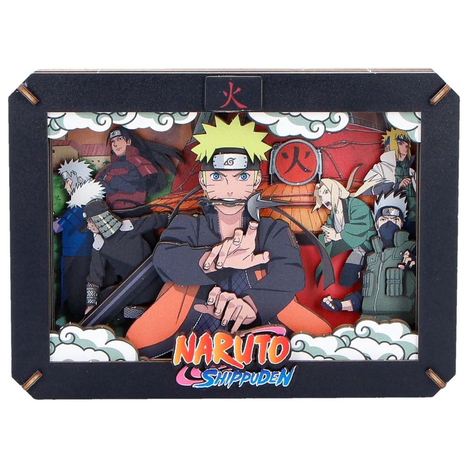 Naruto Theatre Hokage (Medium) fa modell készlet 10 cm termékfotó