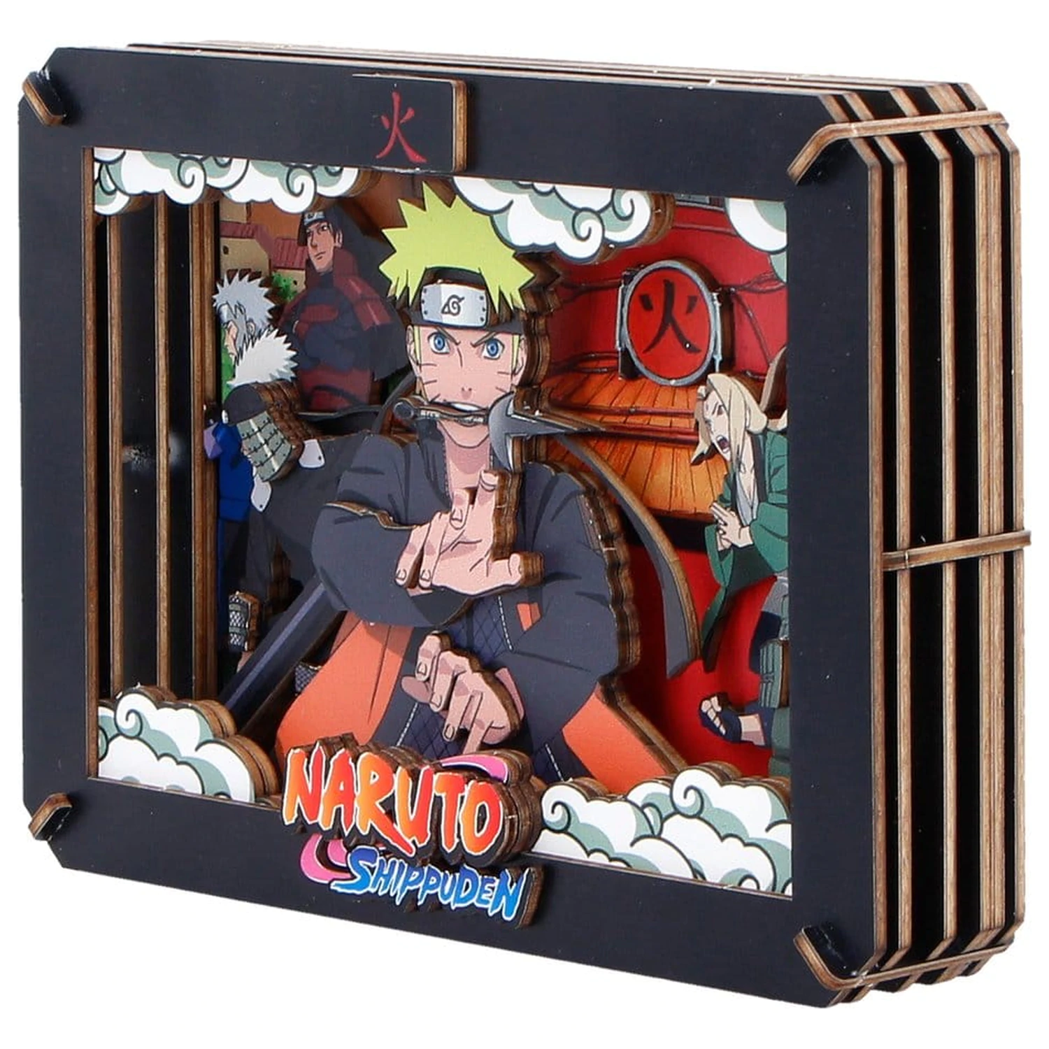 Naruto Theatre Hokage (Medium) fa modell készlet 10 cm termékfotó