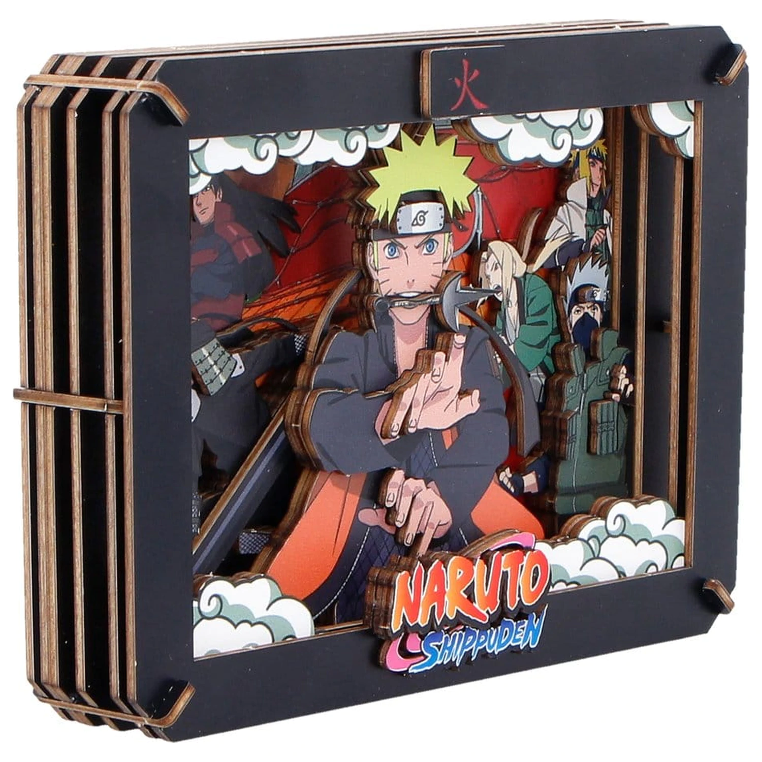 Naruto Theatre Hokage (Medium) fa modell készlet 10 cm termékfotó