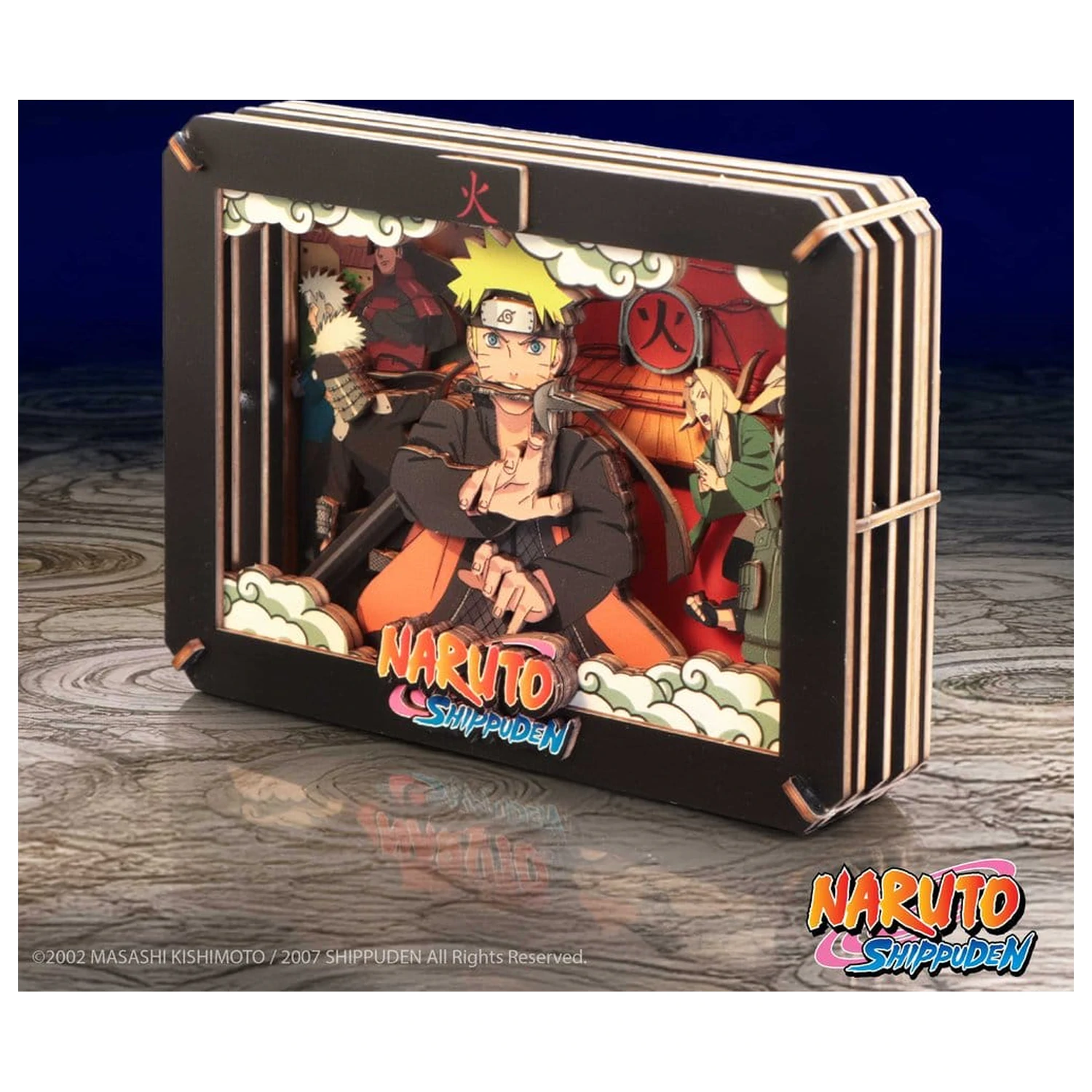 Naruto Theatre Hokage (Medium) fa modell készlet 10 cm termékfotó