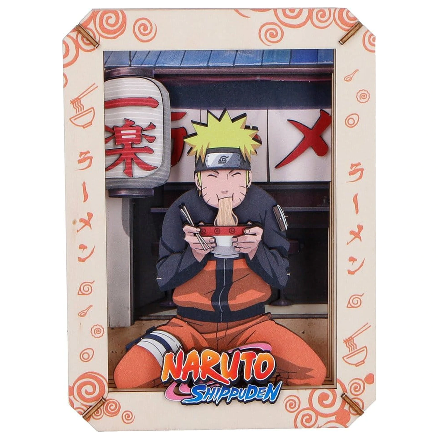 Naruto Theatre Ramen (Medium) fa modell készlet 14 cm termékfotó