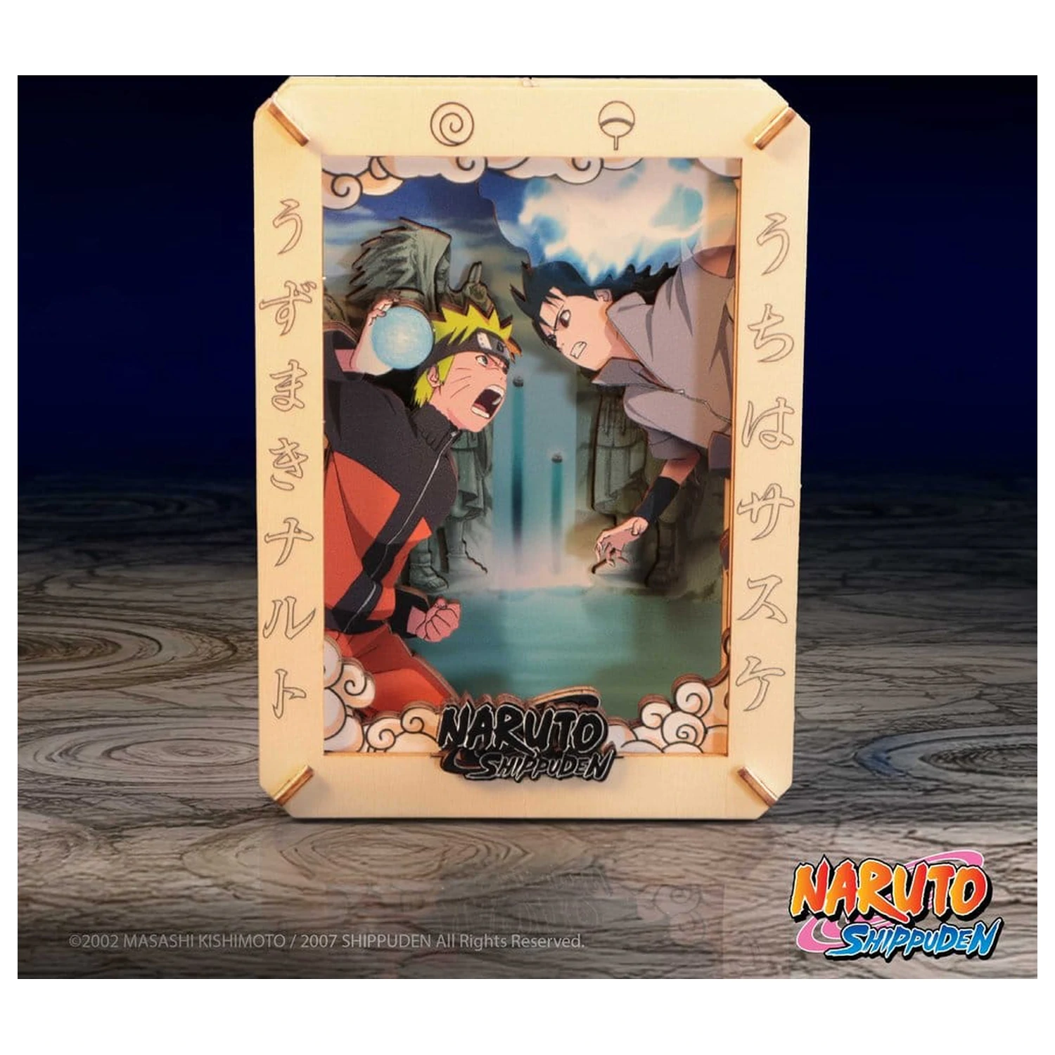Naruto Theatre The Final Valley (Medium) fa modell készlet 14 cm termékfotó