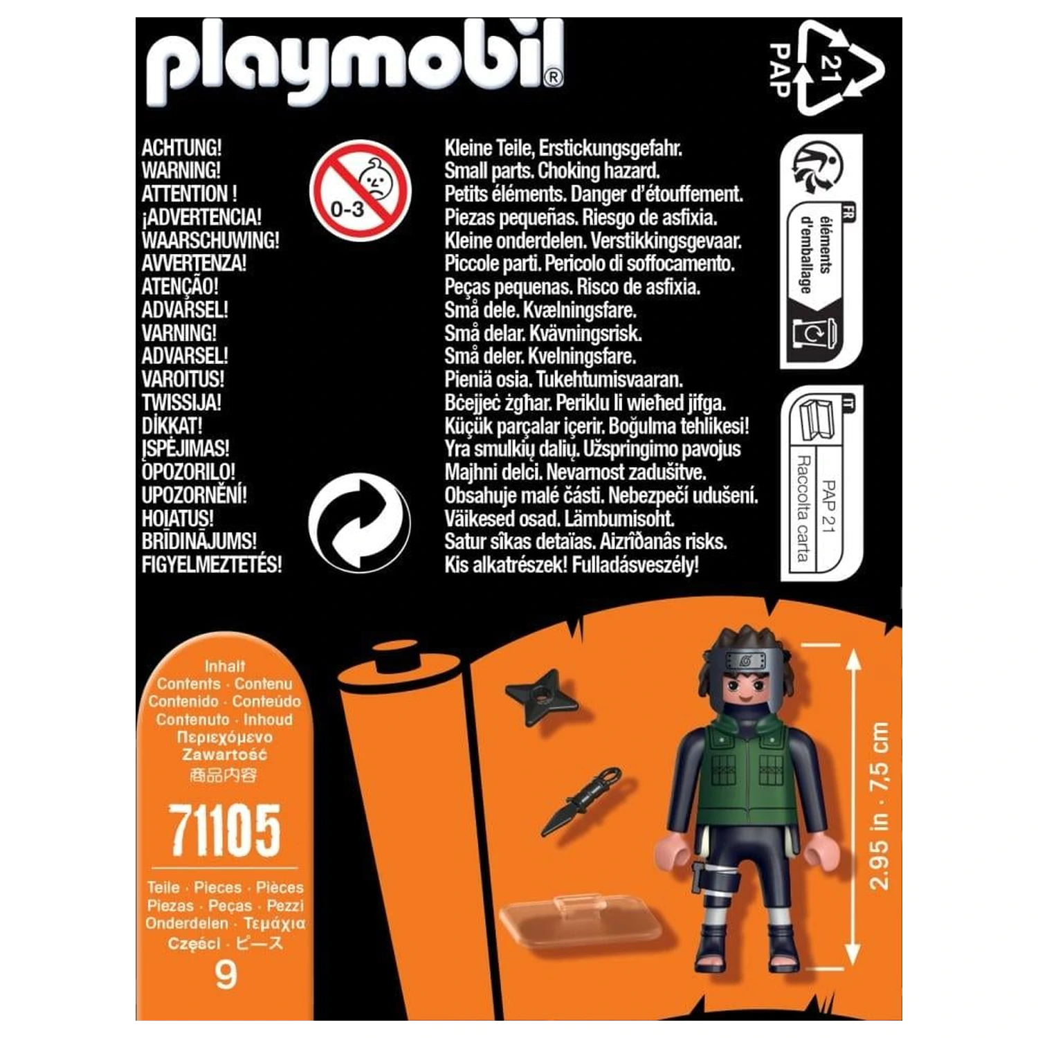 Naruto Yamato Playmobil figura termékfotó
