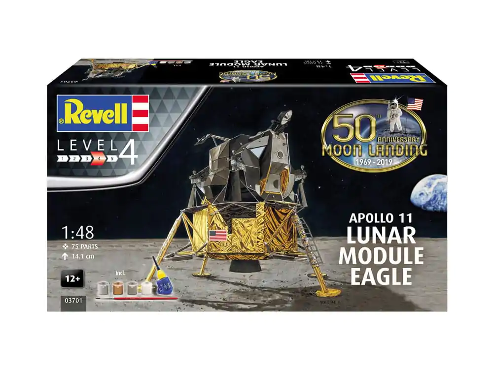 NASA Model Kit Gift Set 1/48 Apollo 11 Lunar Module Eagle 14 cm termékfotó