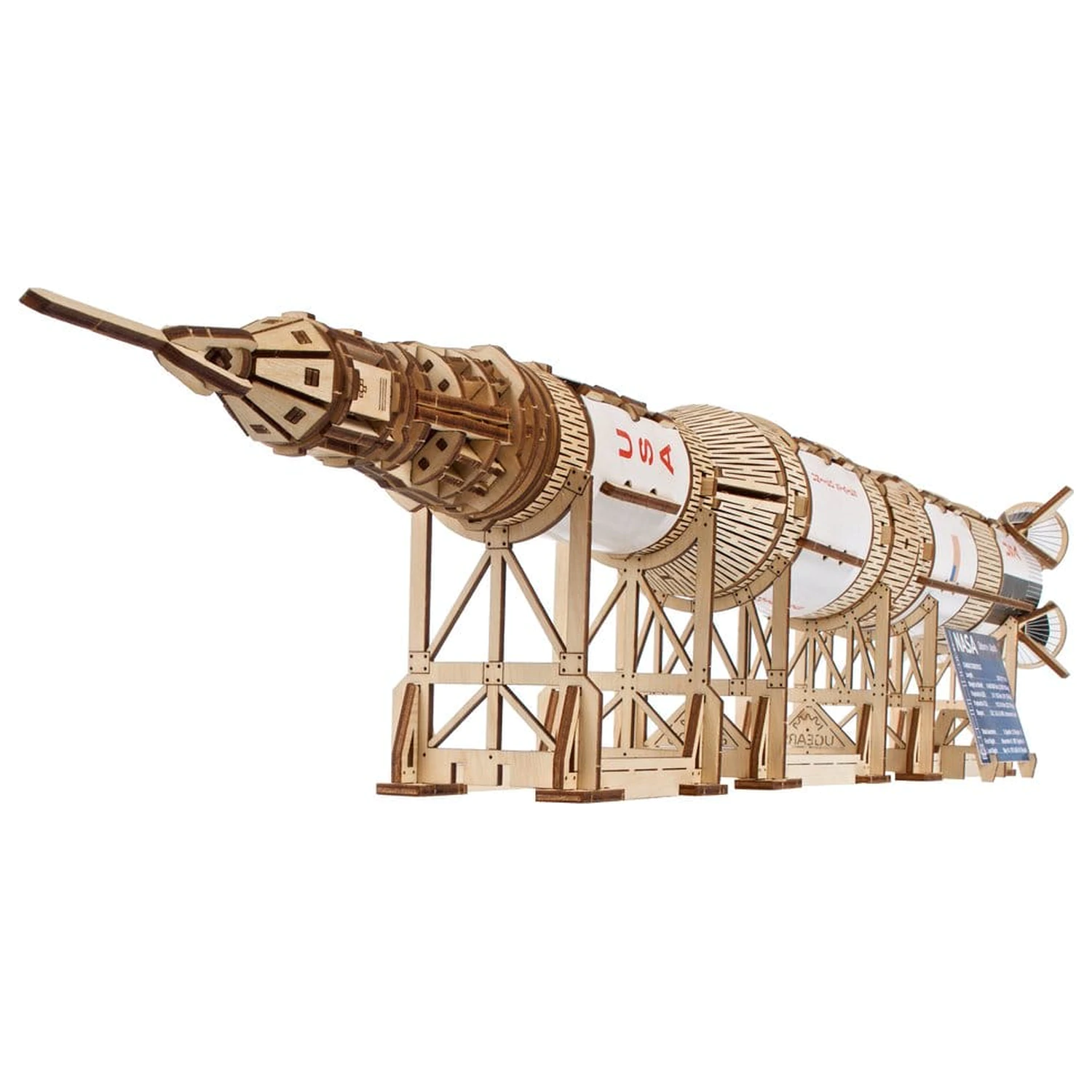 NASA 3D fa puzzle Saturn V termékfotó