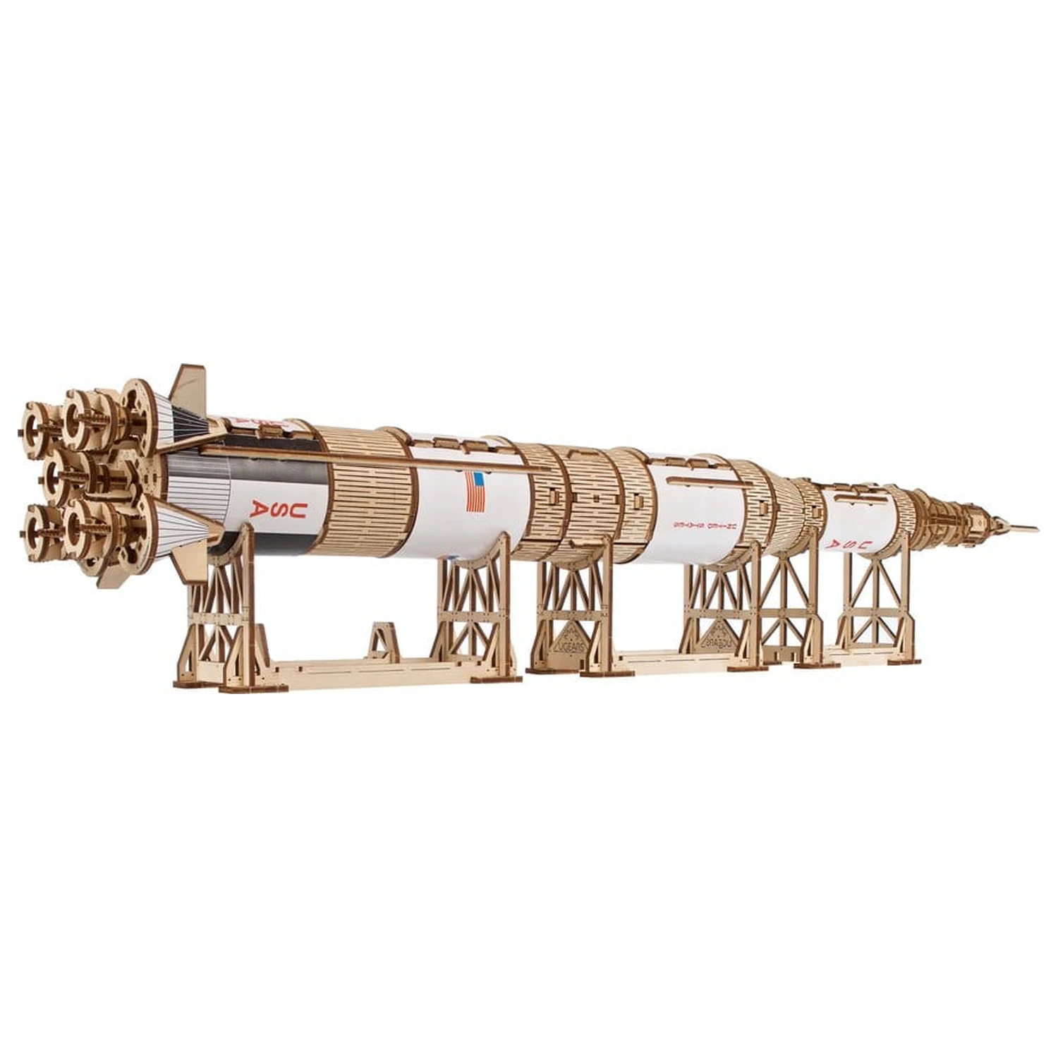 NASA 3D fa puzzle Saturn V termékfotó