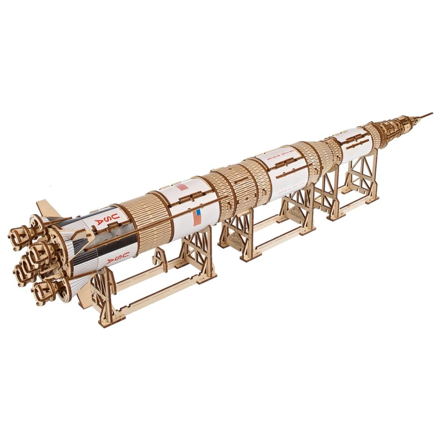 NASA 3D fa puzzle Saturn V termékfotó
