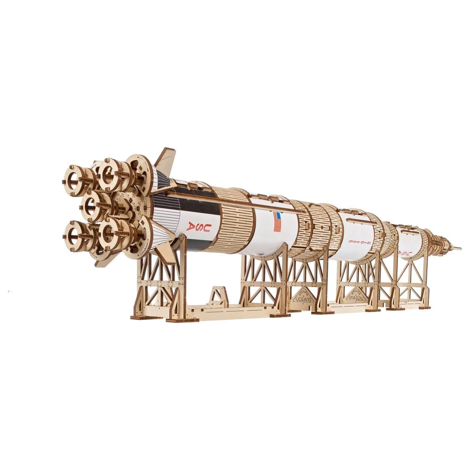 NASA 3D fa puzzle Saturn V termékfotó