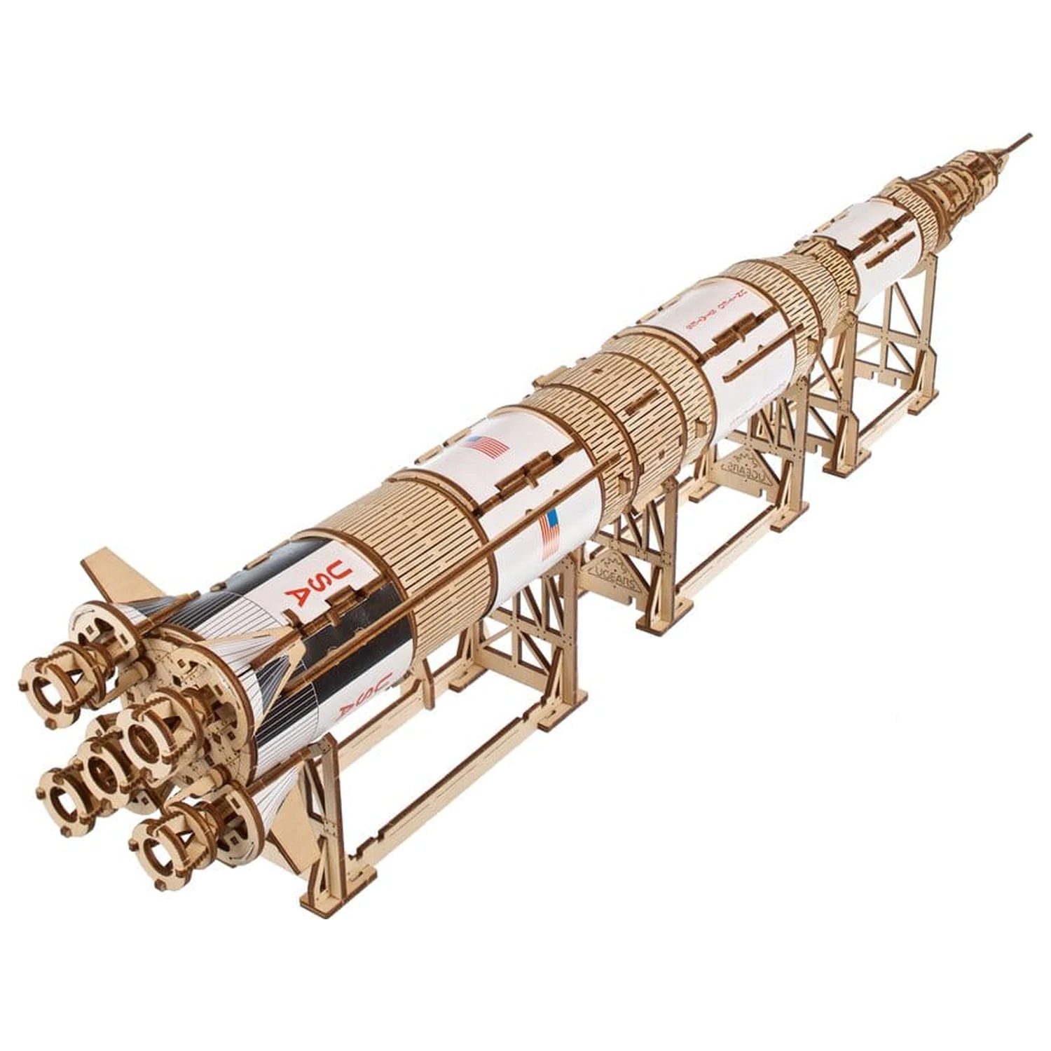 NASA 3D fa puzzle Saturn V termékfotó