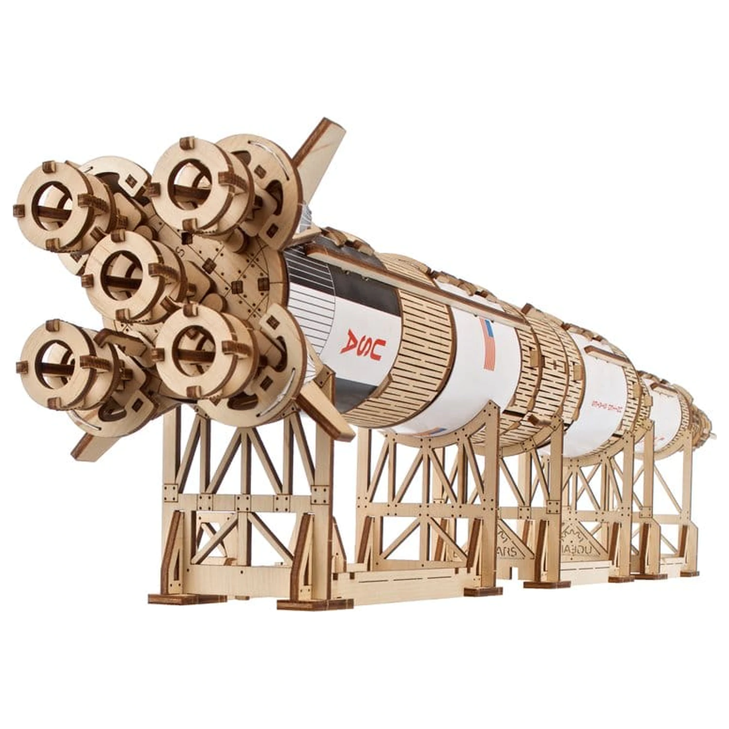 NASA 3D fa puzzle Saturn V termékfotó