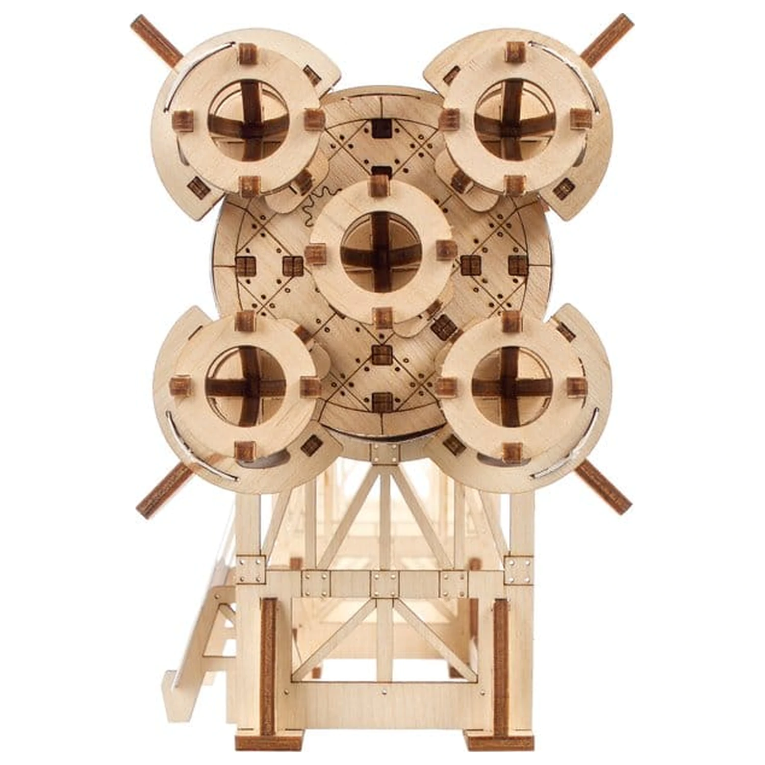 NASA 3D fa puzzle Saturn V termékfotó