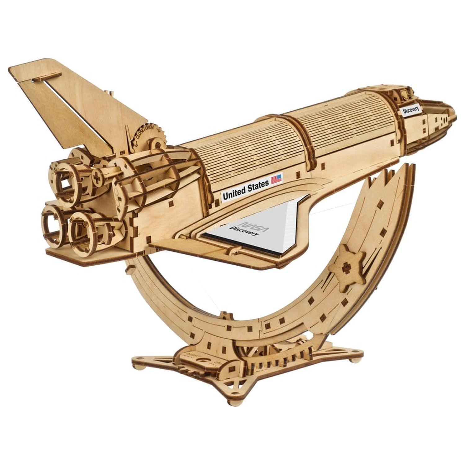 NASA 3D fa puzzle Space Shuttle Discovery termékfotó