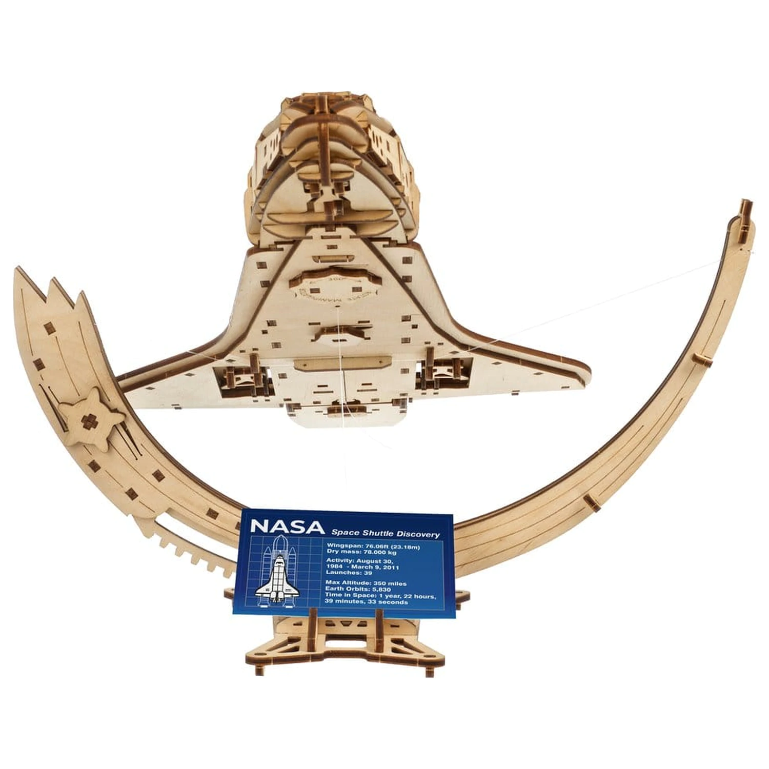 NASA 3D fa puzzle Space Shuttle Discovery termékfotó