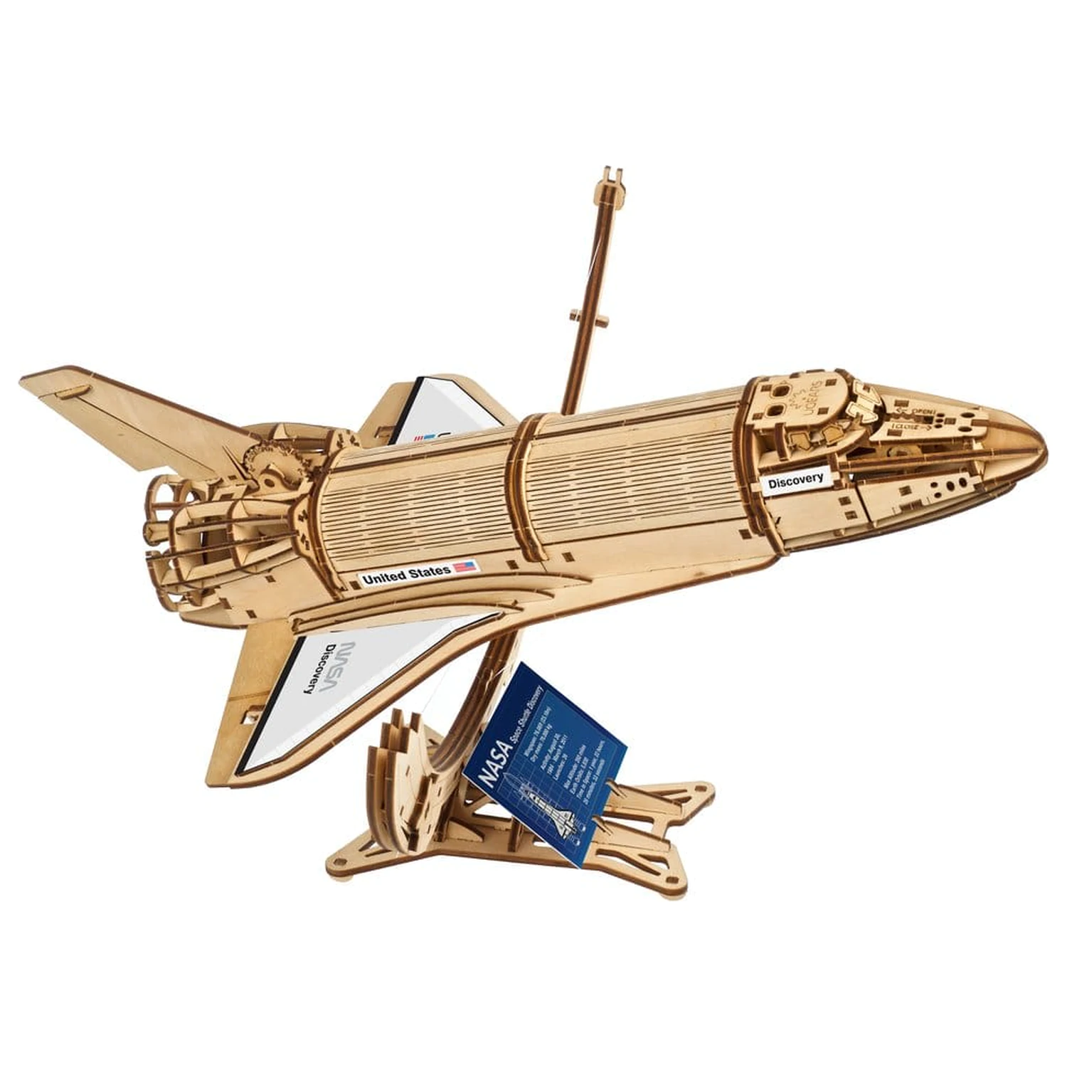 NASA 3D fa puzzle Space Shuttle Discovery termékfotó
