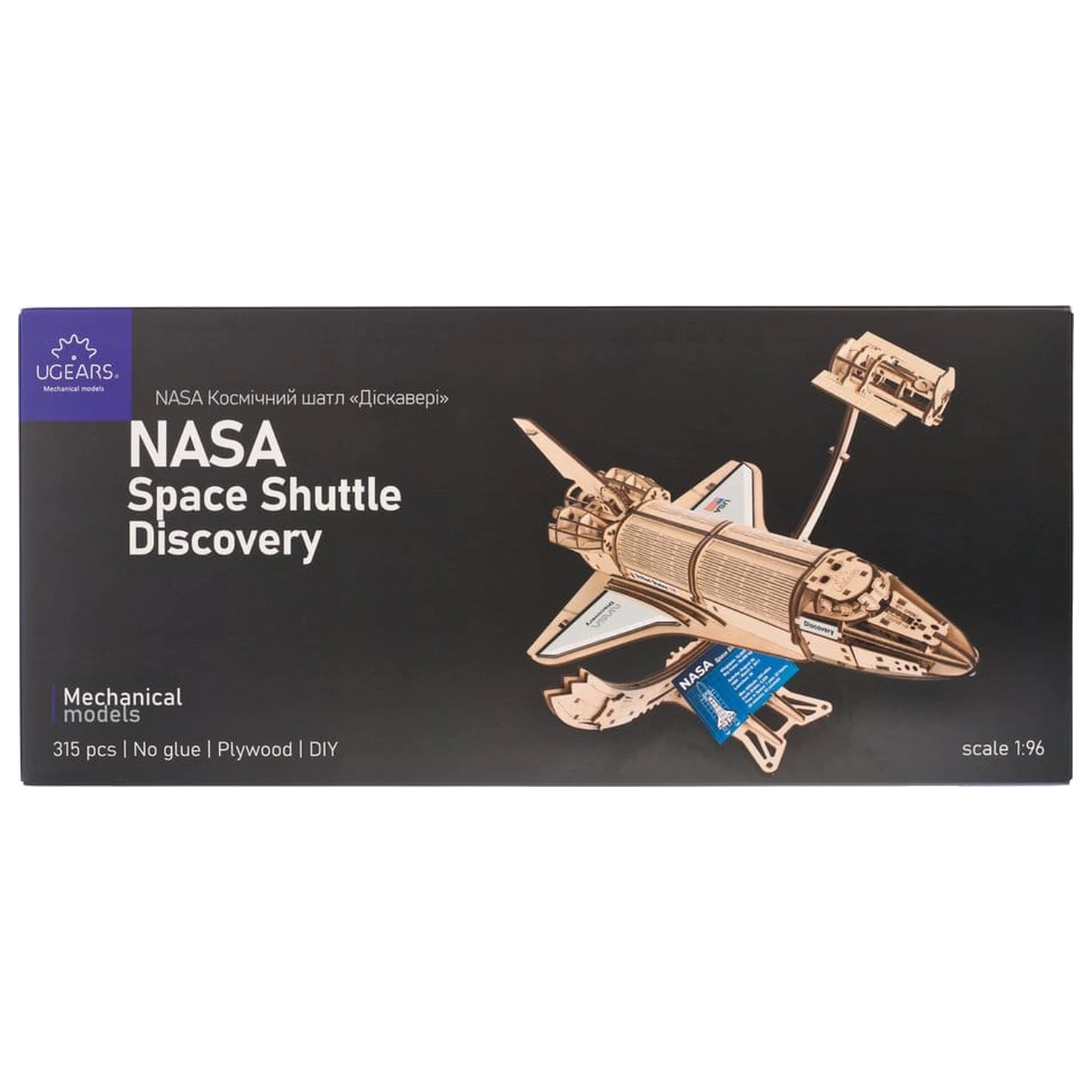 NASA 3D fa puzzle Space Shuttle Discovery termékfotó