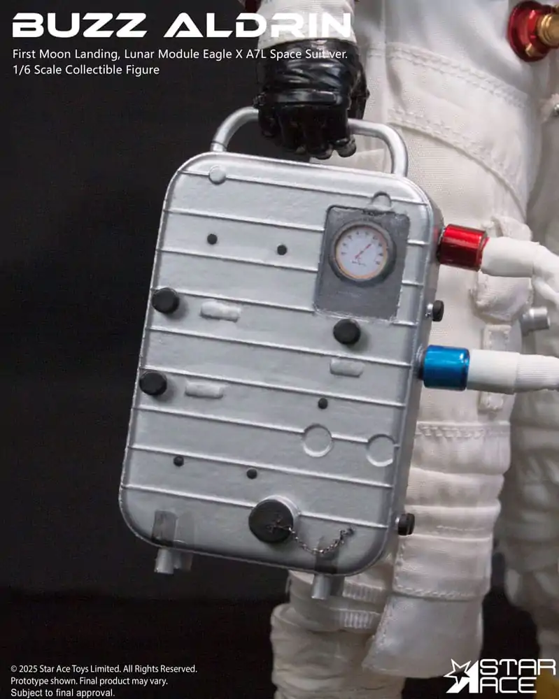 NASA Apollo 11 1/6 Buzz Aldrin akciófigura 30 cm  termékfotó
