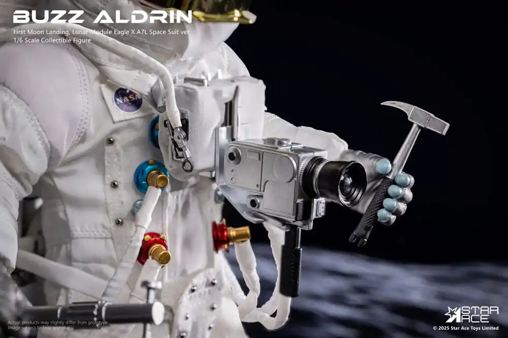 NASA Apollo 11 1/6 Buzz Aldrin akciófigura 30 cm  termékfotó