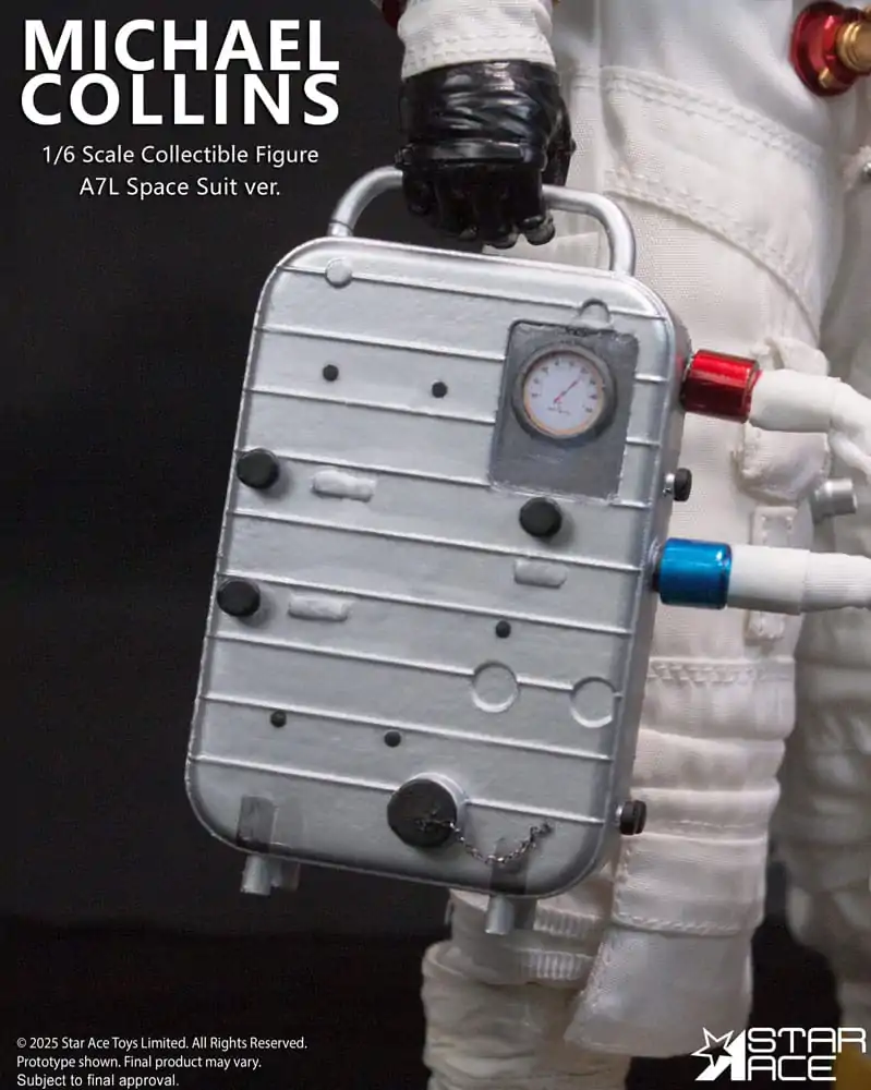 NASA Apollo 11 1/6 Michael Collins akciófigura 30 cm termékfotó